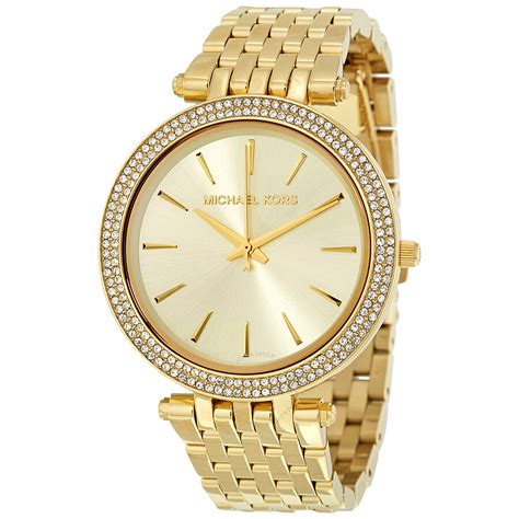 michael kors gold watches women|michael kors small gold watch.